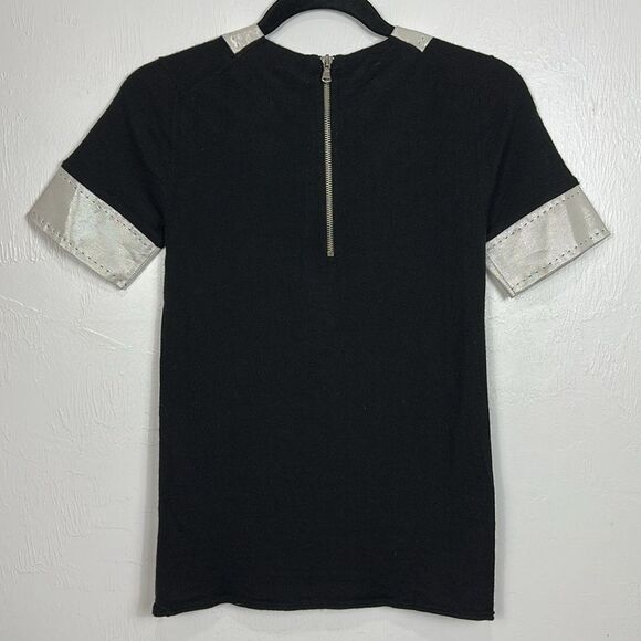 Marc By Marc Jacobs Cashmere Blend Collared Short Sleeve Sweater Size XS - Picture 2 of 8